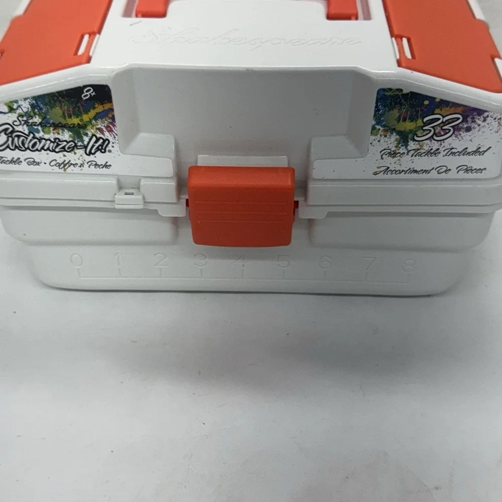Shakespeare Customize-It! Child's Tackle Box With Stickers No Lures